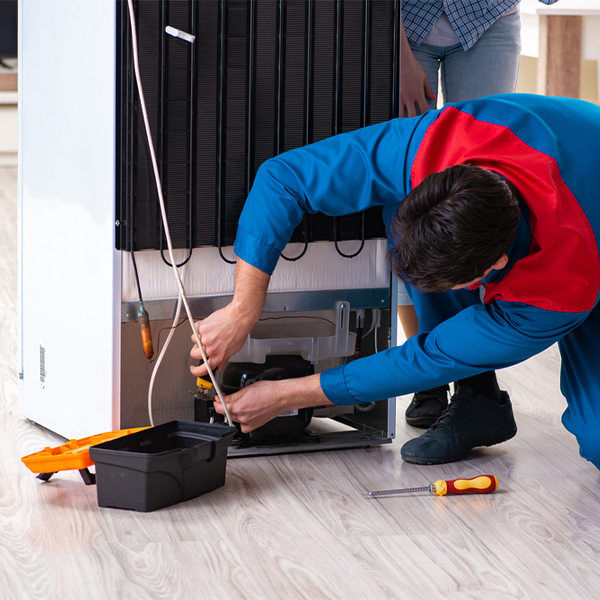 how much do you charge for refrigerator repair services in Honeoye NY